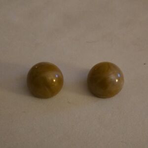 Vintage Gold Stud Earrings